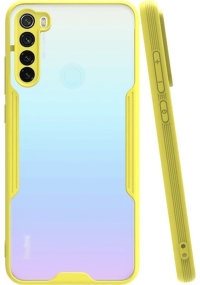 Xiaomi Redmi Note 8 Kapak Colorful Kamera Korumalı Silikon Kılıf