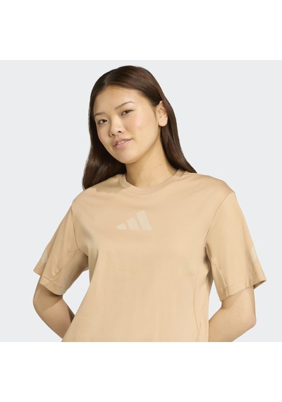 Adidas Jw7753 W Z.n.e. Tee Kadın Tişört Bej