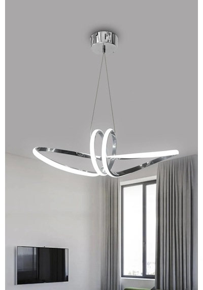 Papyon Modern Led Sarkıt Avize Çok Renkli