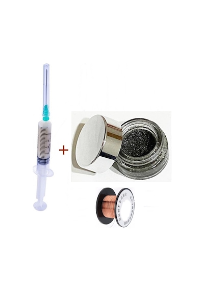 3in1 Havya Ucu Temizleme Pastası Krem Flux Şırınga Beyaz Amtech Nc-559-asm Lehim04