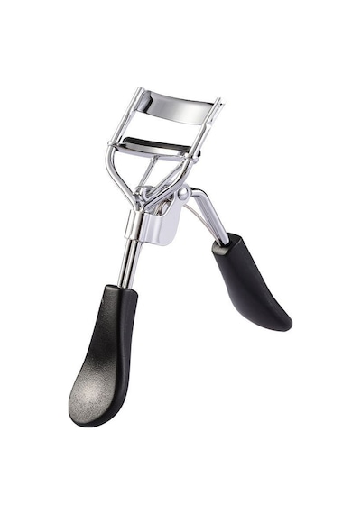 Paslanmaz Çelik Yaylı Ergonomik Kirpik Kıvırıcı Siyah Cin652
