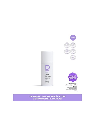 Dermoskin Active Nemlendirici Cilt Bakım Serumu, 15ml