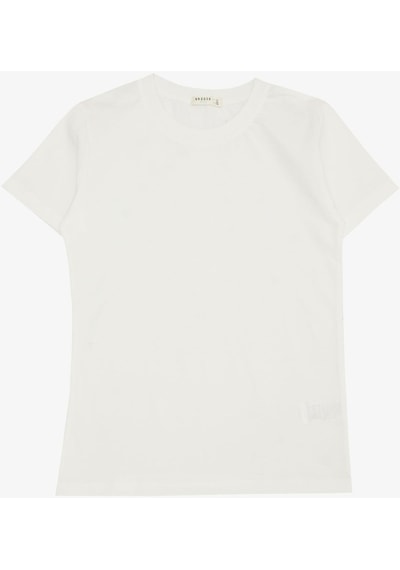 Breeze Erkek Çocuk Tişört Basic 4-8 Yaş, Ekru Ekru
