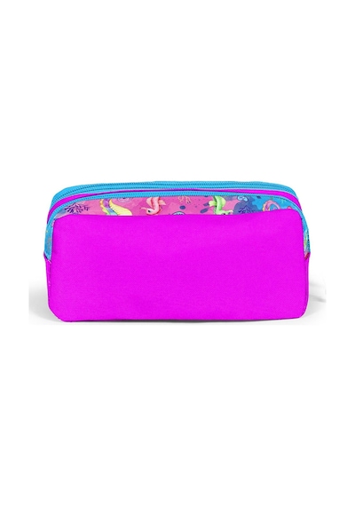 Coral High Kids Pembe Rengarenk Denizatı Desenli 3'lü Okul Çanta Seti Set0114412