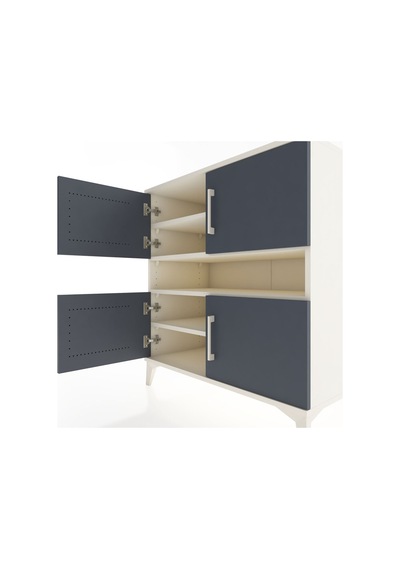 Hyperion Şifonyer 5 Raflı 4 Kapaklı 88x44x96 Aytaşı-antrasit Aytaşı Hyperion Şifonyer 5 Raflı 4 Kapaklı 88x44x96 Aytaşı-antrasit Aytaşı