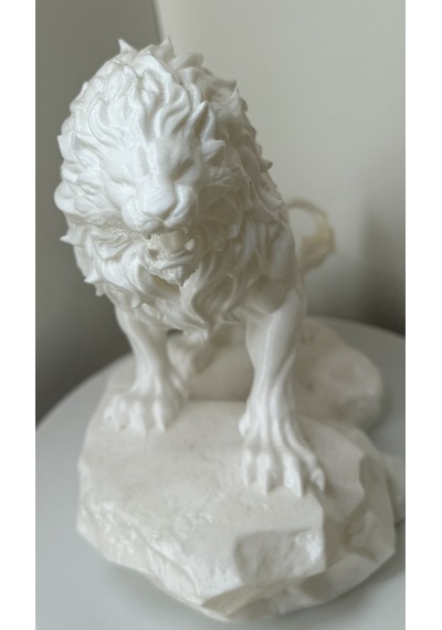3d Baskı Biblo Aslan Renklendirilebilir