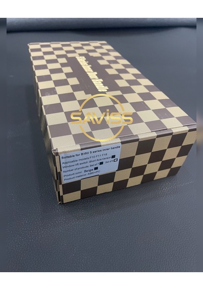 Bmw 5 Serisi F10/f11/f18 Uyumlu Cam Düğme Çerçeveleri 7'li Set Be