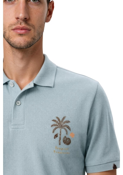Arma Ar-ma Erkek Polo Yaka Tişört Resim Baskili Örme Kumaş Regular Fit %100 Pamuk 30/1 Çift Toplama Penye Pike Y31374358102 Mavi-m24