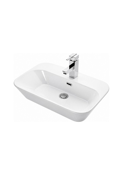 Drop Tezgah Üstü Lavabo 65 45cm 4465 Beyaz