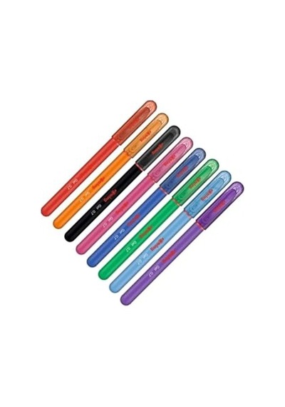 Jel Roller Kalem Seti 0.7 Mm 8 Renk Karışık 165-Koyu Yeşil