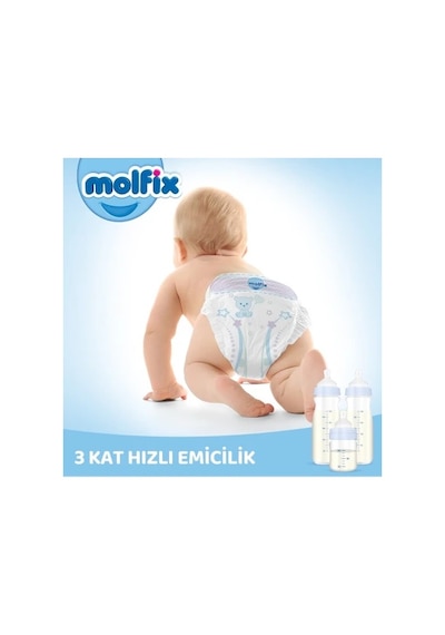 Molfix Bebek Bezi 7 Beden 20-30 kg Xx Large 48 Adet Ultra Fırsat Pk