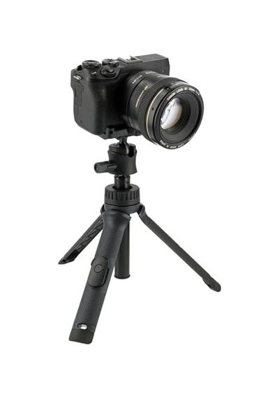 F3 Mini Tripod & Selfie Çubuğu 2'si 1 Arada, Bluetooth Uzaktan Kumanda, 75 Cm Uzayabilen, 2,5 Kg Taşıma Kapasite Diğer