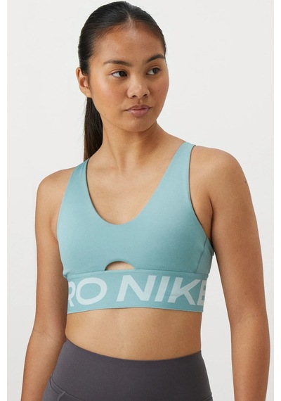 Nike Pro Indy Plunge-support Bra Kadın Spor Bra Açık Yeşil