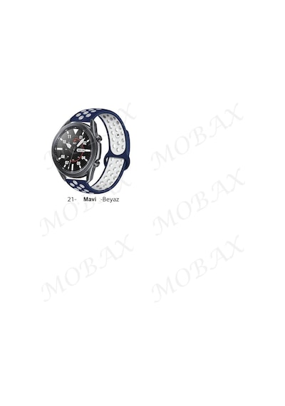 Huawei Uyumlu Watch GT GT2 GT2e GT3 Pro 46mm Kordon Nike Spor Kordon