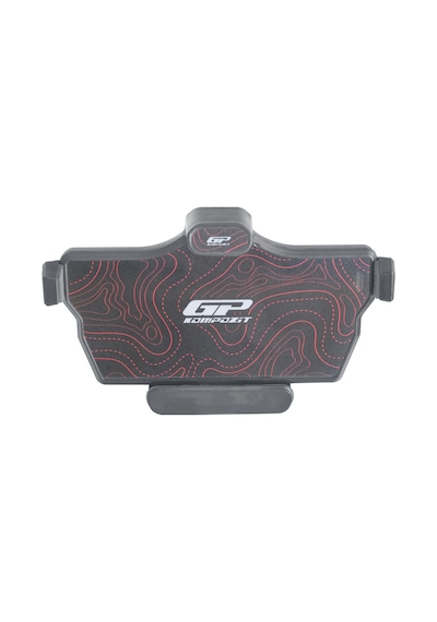 Gp Kompozit Ttr07 Universal 360 Yatay / Dikey Titreşim Modüllü Telefon Tutucu Siyah-kırmızı