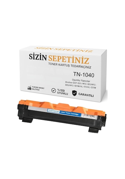 Brother Tn 1040 Uyumlu Hl1211w Muadil Toner