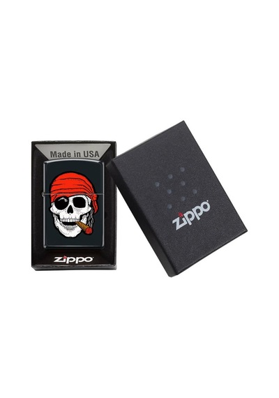 Zippo Skull With Cigar Çakmak 218-102064 4-2