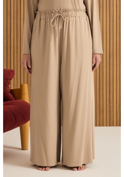 Aker Rayon Pijama Altı Camel Camel