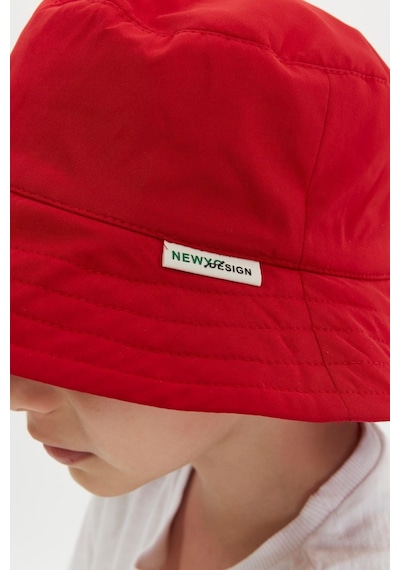 Benitto Kids Erkek Çocuk Desenli Bucket Şapka 7006-kırmızı