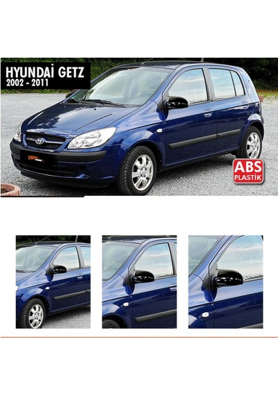 Hyundai Getz Batman Yarasa Ayna Kapağı Piano Black / 2002-2011