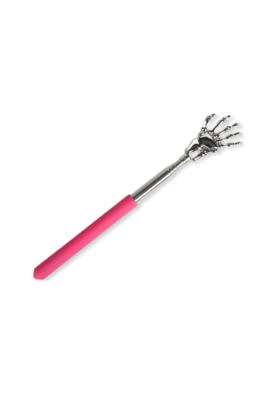 Uzayabilen Teleskopik Sırt Kaşıma Aleti Sırt Kaşıma Çubuğu 57 Cm - Pembe Karışık