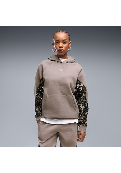 Puma Sport Anımal Hoodie Gri Sweatshirts 694007 81