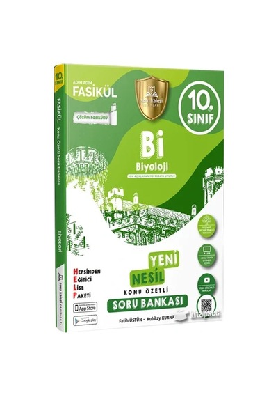 Soru Kalesi 10.sınıf Biyoloji Yeni Nesil Soru Bankası