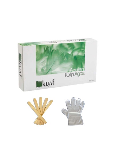 Kuaf Azulen Kalıp Sir Ağda 500 G + Eldiven + Spatula