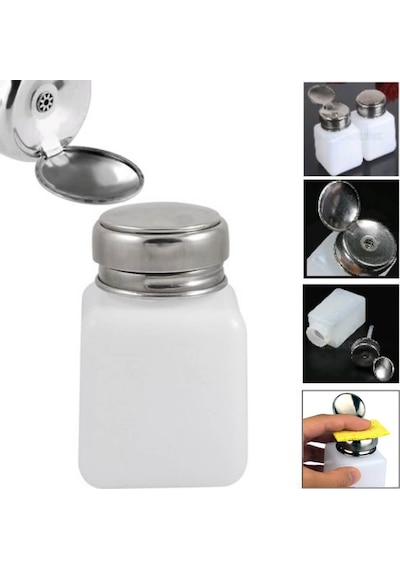 100Ml Tiner Kutusu Kapaklı Sıvı Uçurmaz Saklama Şişesi Yağdanlık