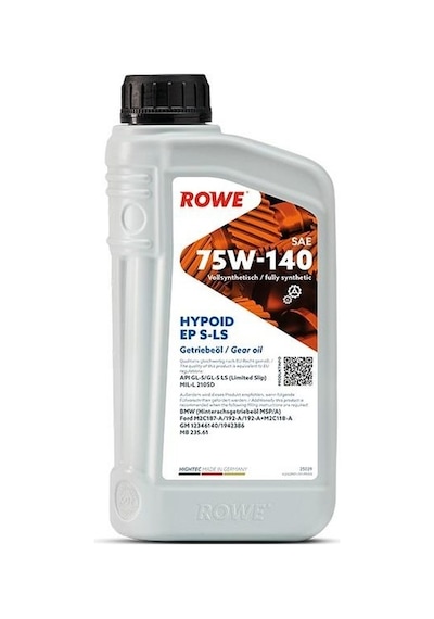 Rowe Hightec Hypoid EP Sae 75W-140 S-LS Şanzıman Yağı 1 L