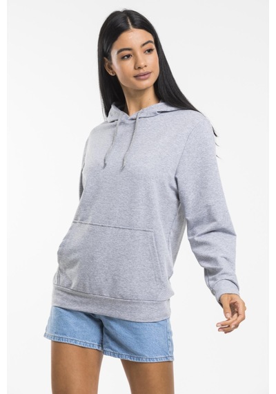 SPR21K55 Kadın Kapş. Kanguru Cepli Sweatshirt
