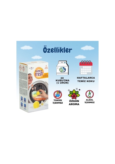 Little Joe Kurutma Makinesi Vanilya Koku Kapsülü 2'li Paket Vanilla Blossom -40 Kurutma