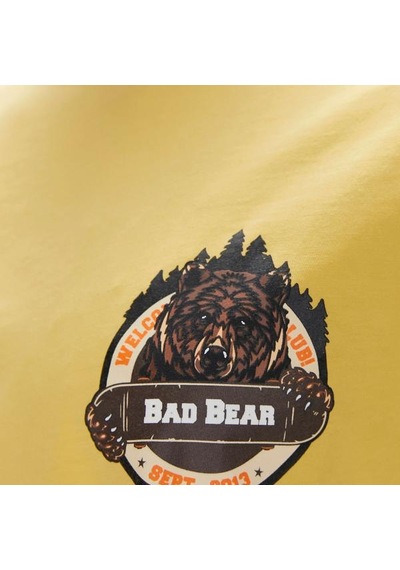 Bad Bear Flint Erkek Kahverengi Tişört