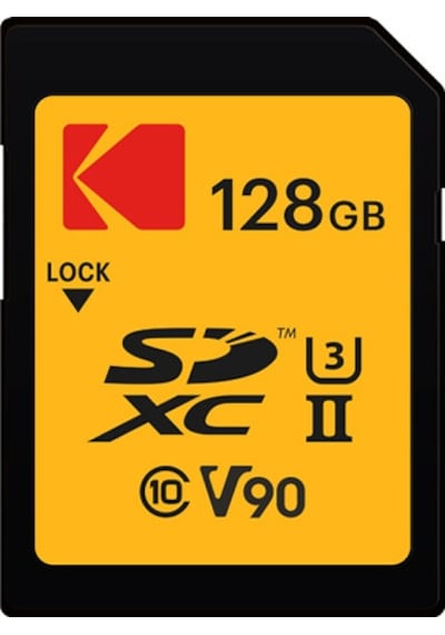 Kodak 128gb Uhs-ıı U3 V90 Sd Hafıza Kartı 280mb/s - 240mb/s