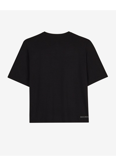 Skechers W Loose Fıt Soft Touch T-shirt Kadın Siyah S2620005-3817