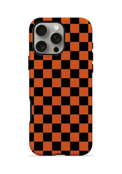 Velvoria Valestra Orange Checkerboard Apple Apple iPhone Uyumlu 16 Pro Max Magsafe Koruma Kılıfı Valestra Magline - Orange Checkerboard Velvoria Valestra Orange Checkerboard Apple Apple iPhone Uyumlu 16 Pro Max Magsafe Koruma Kılıfı Valestra Magline - Orange Checkerboard
