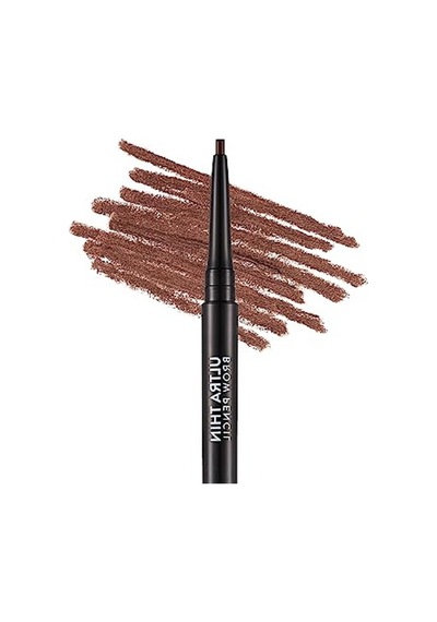 Ince Uçlu Kaş Kalemi, Asansörlü Ve Fırça Başlıklı 003 Brown 00