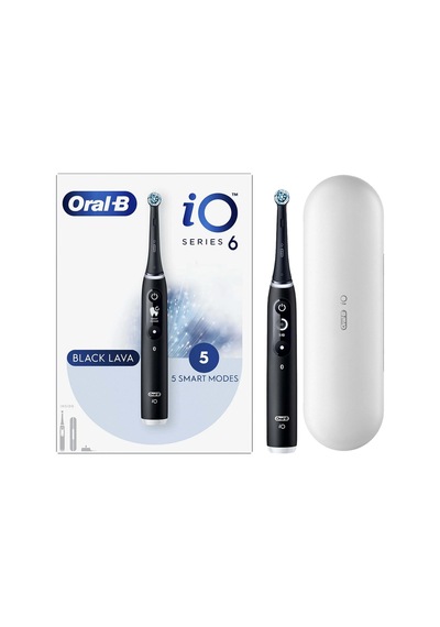 Oral-b İo Series 6 Black Lava Bluetooth Şarjlı Diş Fırçası