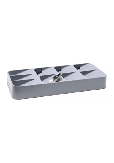 Deco Bella 50804 9 Bölmeli Çekmece Içi Kaşıklık Gri Seramik Gri Diğer