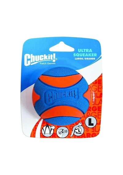 Utra Squeaker Sesli Köpek Oyun Topu Büyük Boy