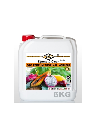 OTO PARFÜM TROPİKAL KOKULU 5KG