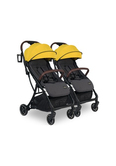 Lorelli Minori Ayrılıp Birleşebilen Kabin İkiz Bebek Arabası - Lemon Curry