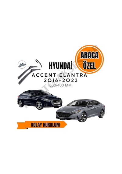 Hyundai Elantra 2016-2023 Araca Özel Silecek