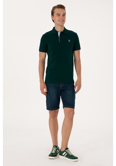 U.S. Polo Assn. Erkek Mavi Jean Şort 50304364-DN0030