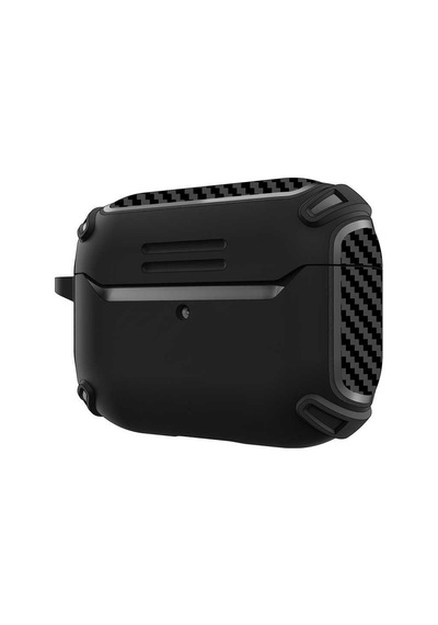 Apple Uyumlu AirPods  Pro Kılıf Sert Armor Karbon Görünüm A26