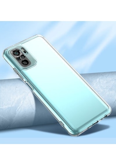 Xiaomi Poco M5s İle Uyumlu Kılıf Şeffaf Kamera Korumalı Esnek Silikon Telefon Kılıfı Kapak