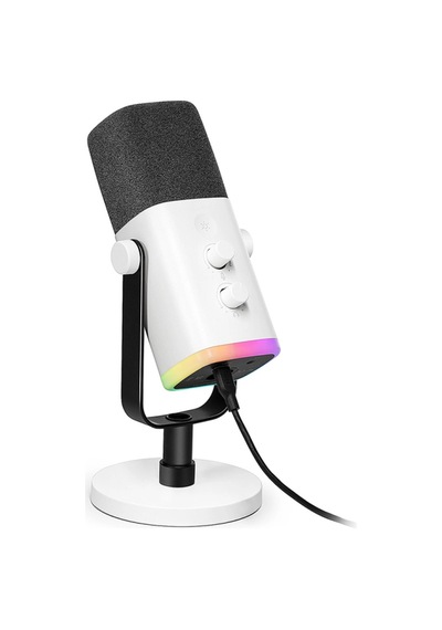 Fifine Am8 Bilgisayar Oyuncu Xlr Usb Rgb Dinamik Yayıncı Mikrofonu