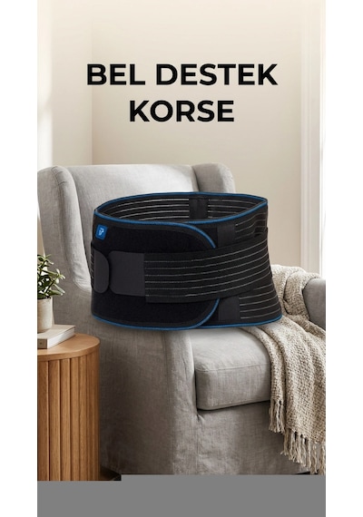 Ayarlanabilir Nefes Alabilir Ortopedik Bel Destekli Çalışma Korsesi Unisex