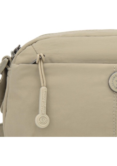 Smart Bags Mikro Poly Kumaş Mini Boy Postacı Kadın Çantası 3339 Vizon