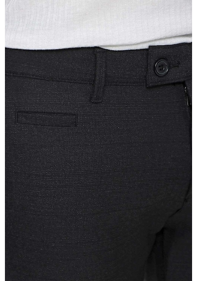 Efor P 1098 Slim Fit Siyah Spor Pantolon Siyah